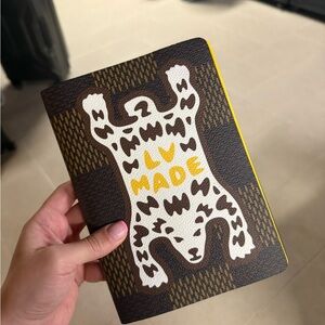 Louis Vuitton LV MADE leather notebook